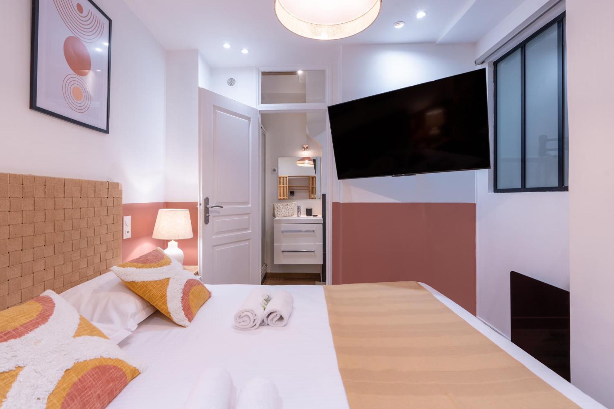 New - Designer Flat For 4 Pp Apartment Paris Luaran gambar