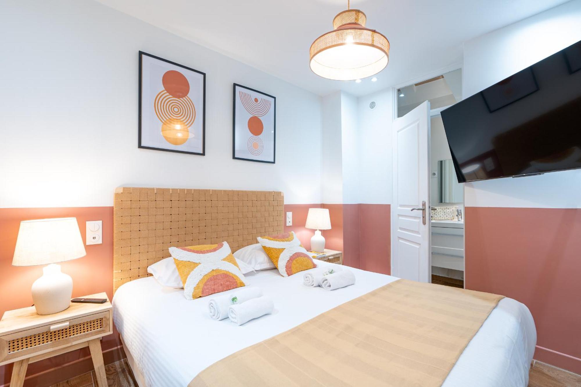 New - Designer Flat For 4 Pp Apartment Paris Luaran gambar